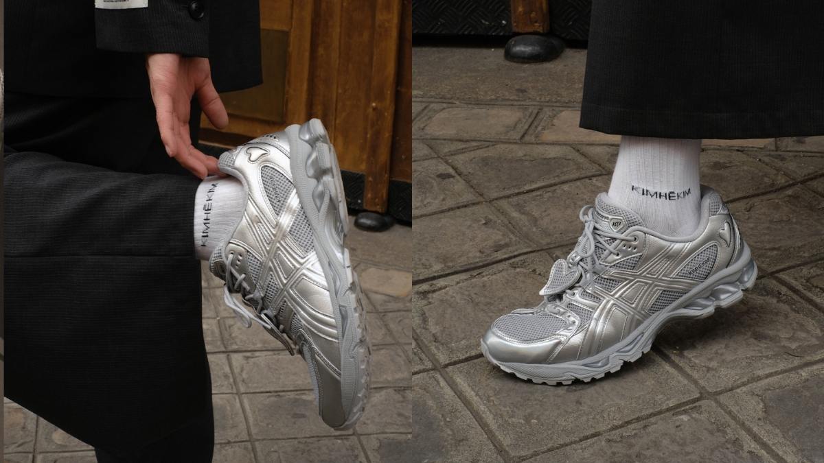 kimhēkim x asics gel-nimbus 10.1: bộ sưu tập đơn sắc kimhēkim x asics gel-nimbus 10.1: bộ sưu tập đơn sắc