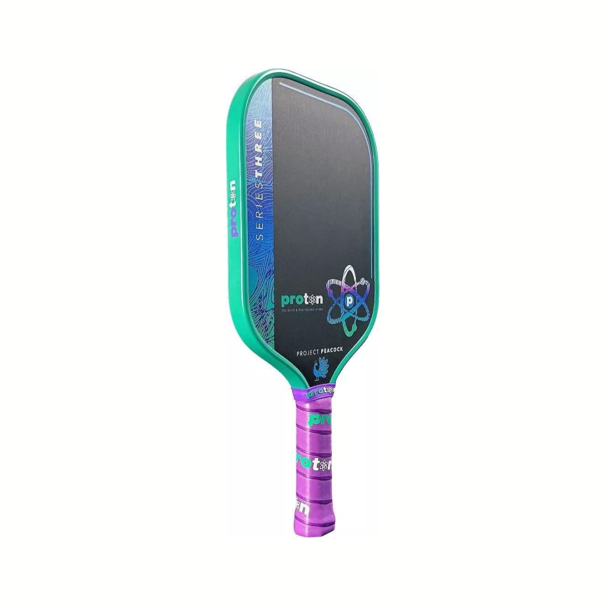 3 vợt pickleball proton project peacock elongated (13-15mm)