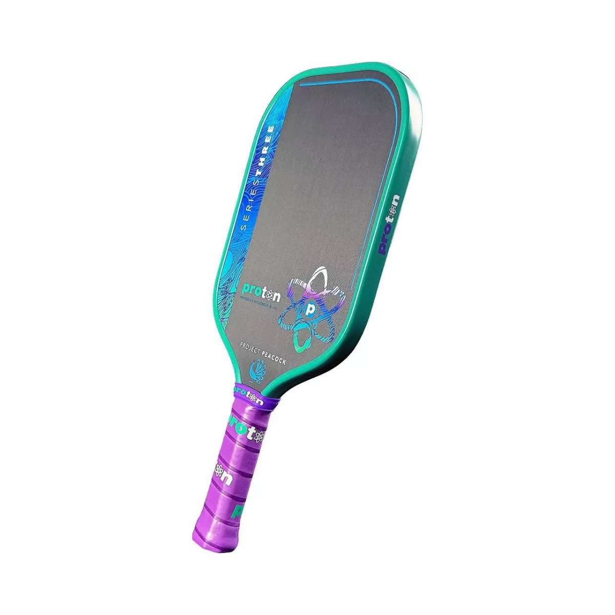 4 vợt pickleball proton project peacock elongated (13-15mm)
