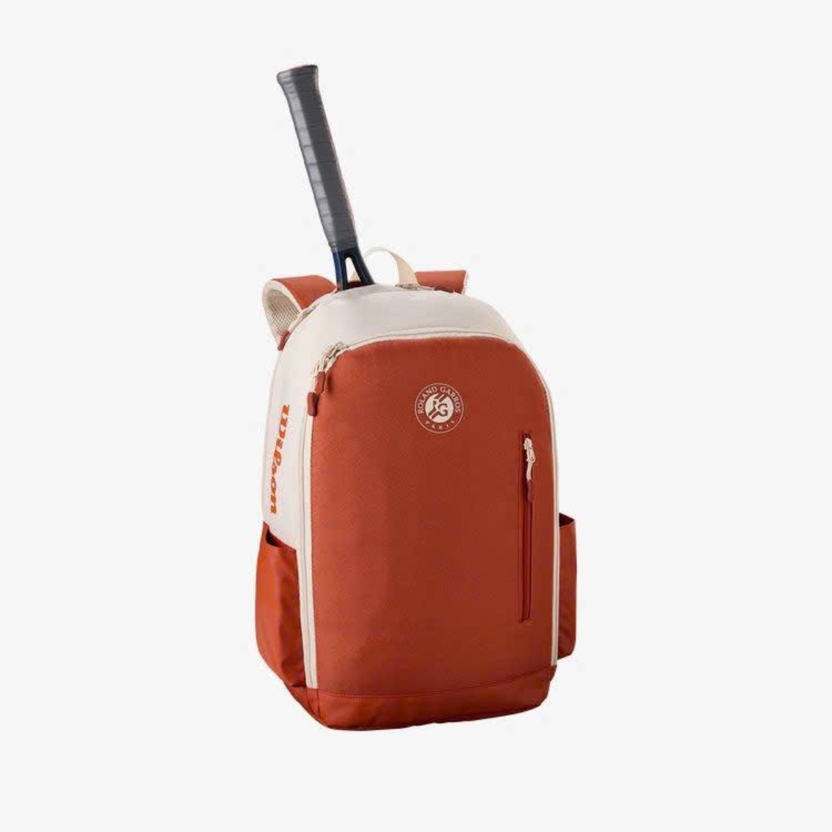 4 balo tennis wilson roland-garros 2025 team backpack 'orange cream' wr8045501001