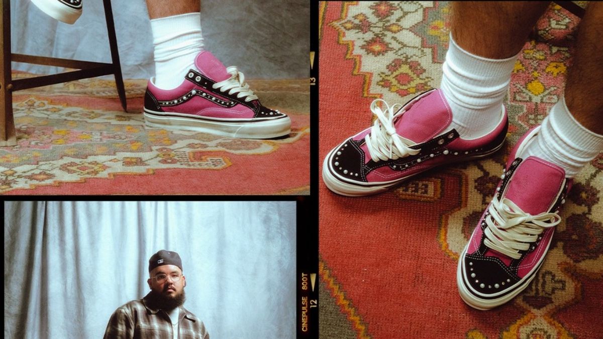 vans old skools: bộ sưu tập pearlized pack hồng trắng