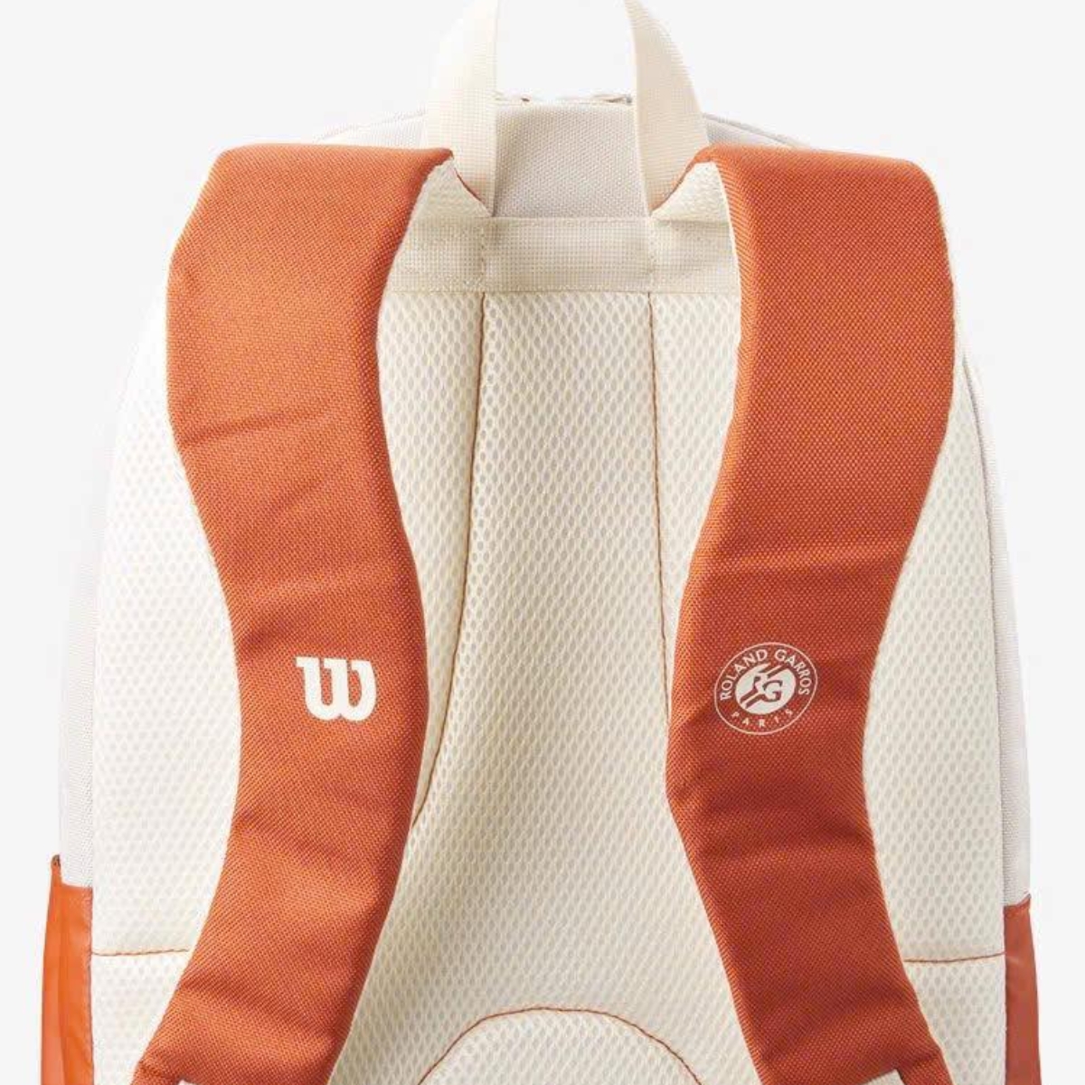 5 balo tennis wilson roland-garros 2025 team backpack 'orange cream' wr8045501001