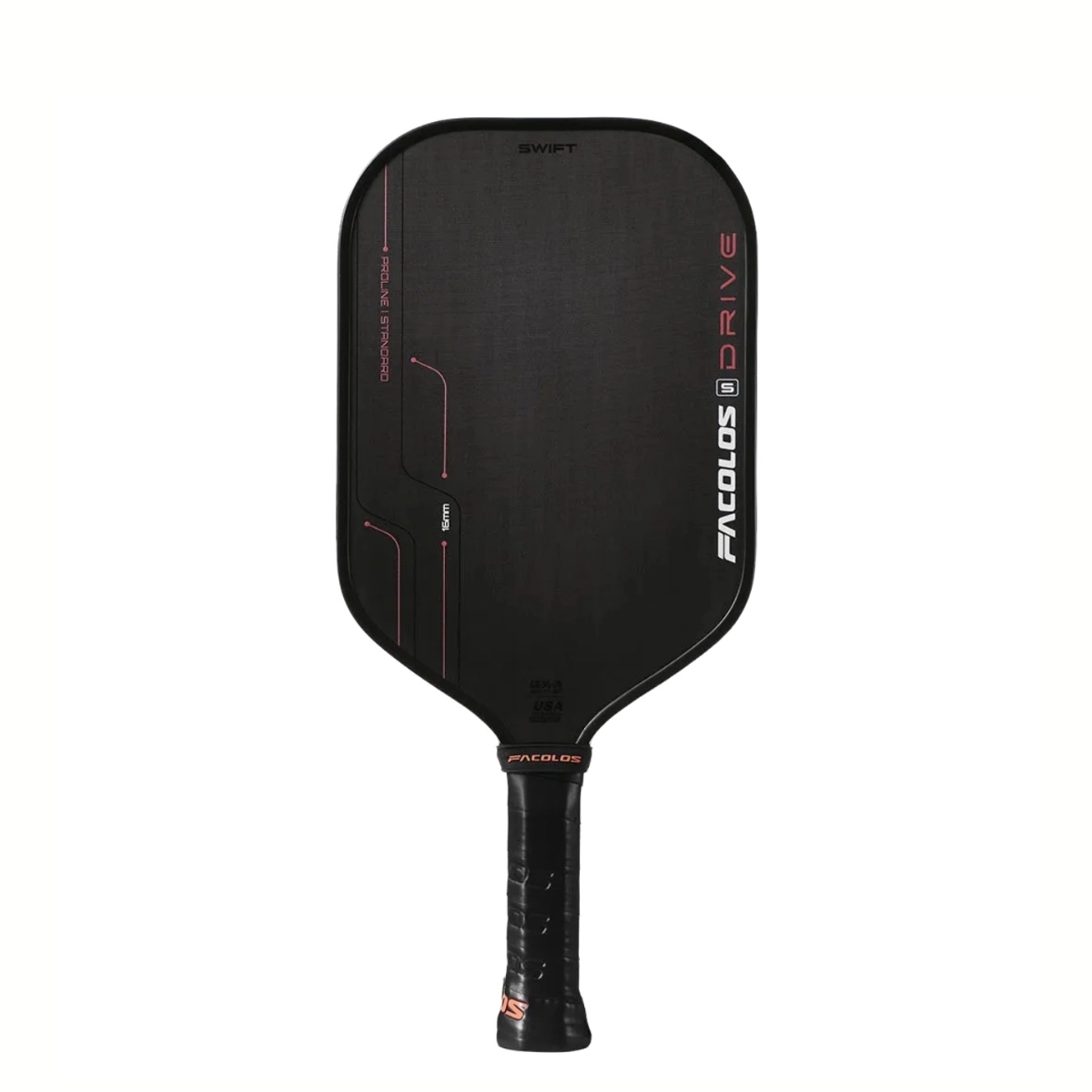 s vợt pickleball facolos drive swift 'burn orange'