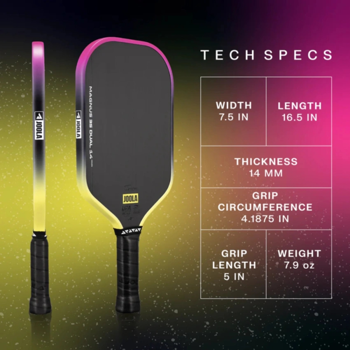 vợt pickleball joola magnus 3s dual 14mm_16mm (2) vợt pickleball joola magnus 3s dual 14mm/16mm