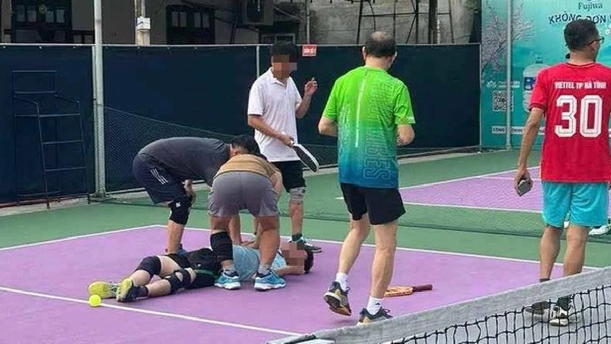 cảnh giác đột quỵ khi chơi pickleball