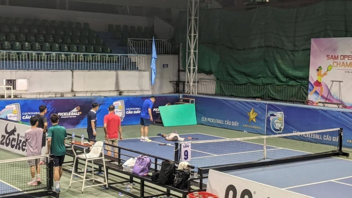 cảnh giác đột quỵ khi chơi pickleball