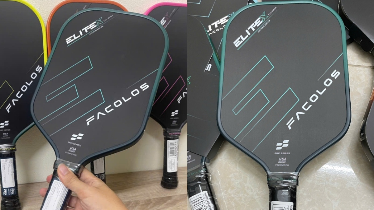 review facolos elite x: cú đấm "kiểm soát" từ anh chú pickleball