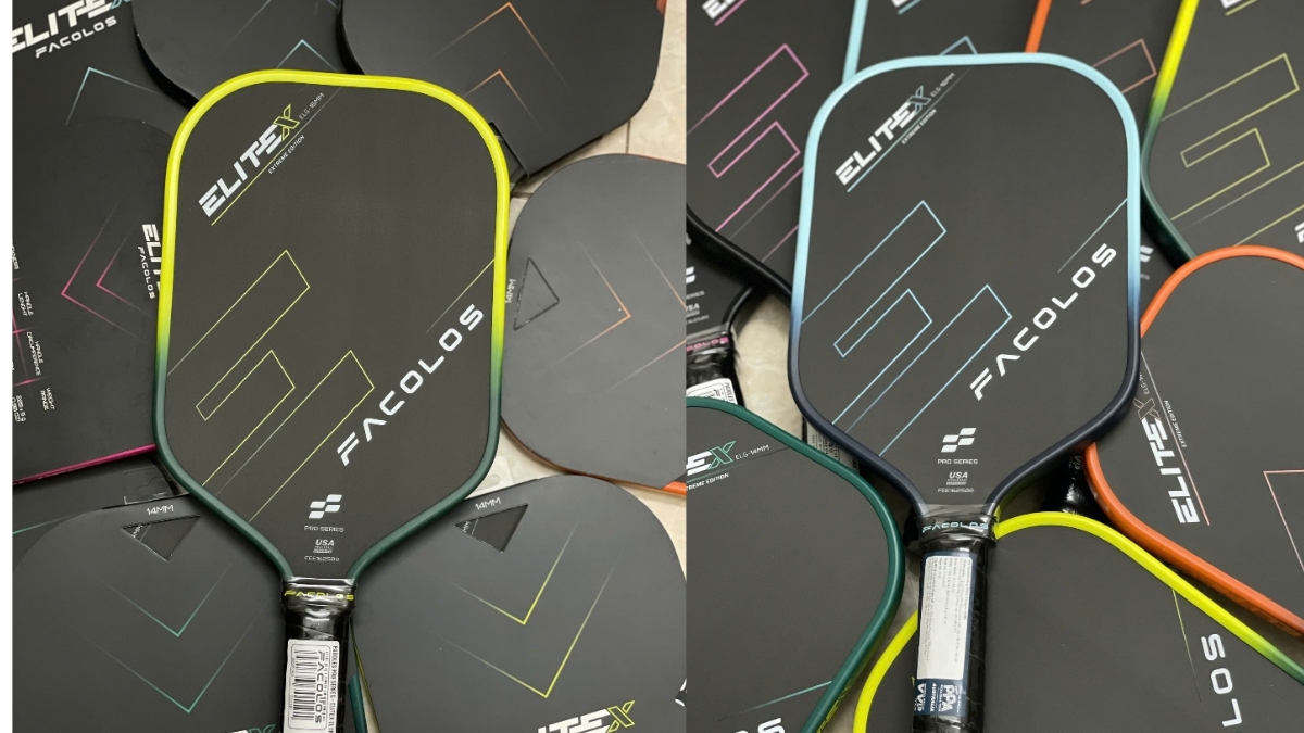 review facolos elite x: cú đấm "kiểm soát" từ anh chú pickleball