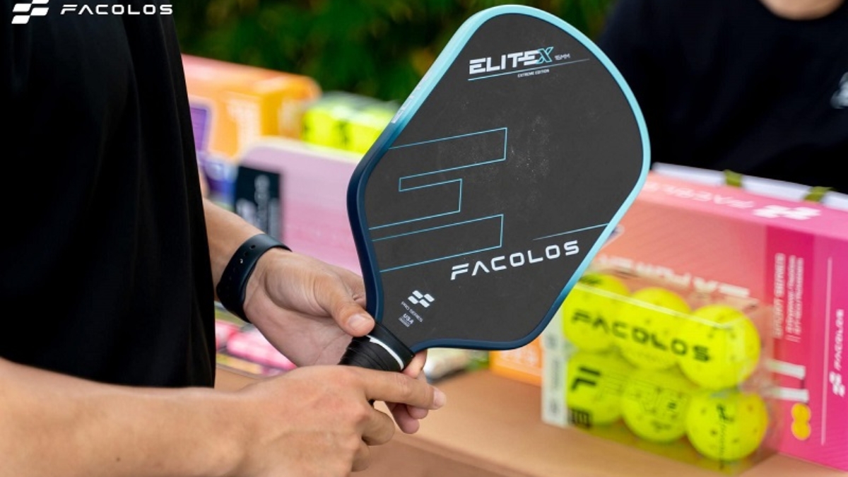 review facolos elite x: cú đấm "kiểm soát" từ anh chú pickleball