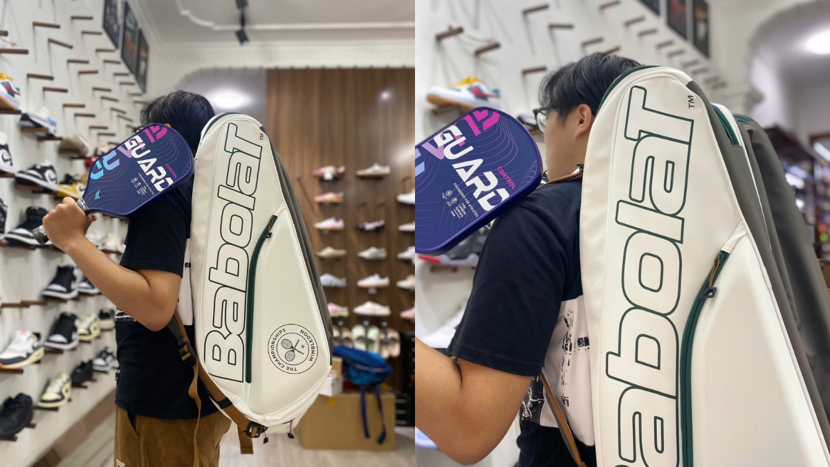 túi babolat pure wimbledon x12: làm giới sành điệu phát cuồng