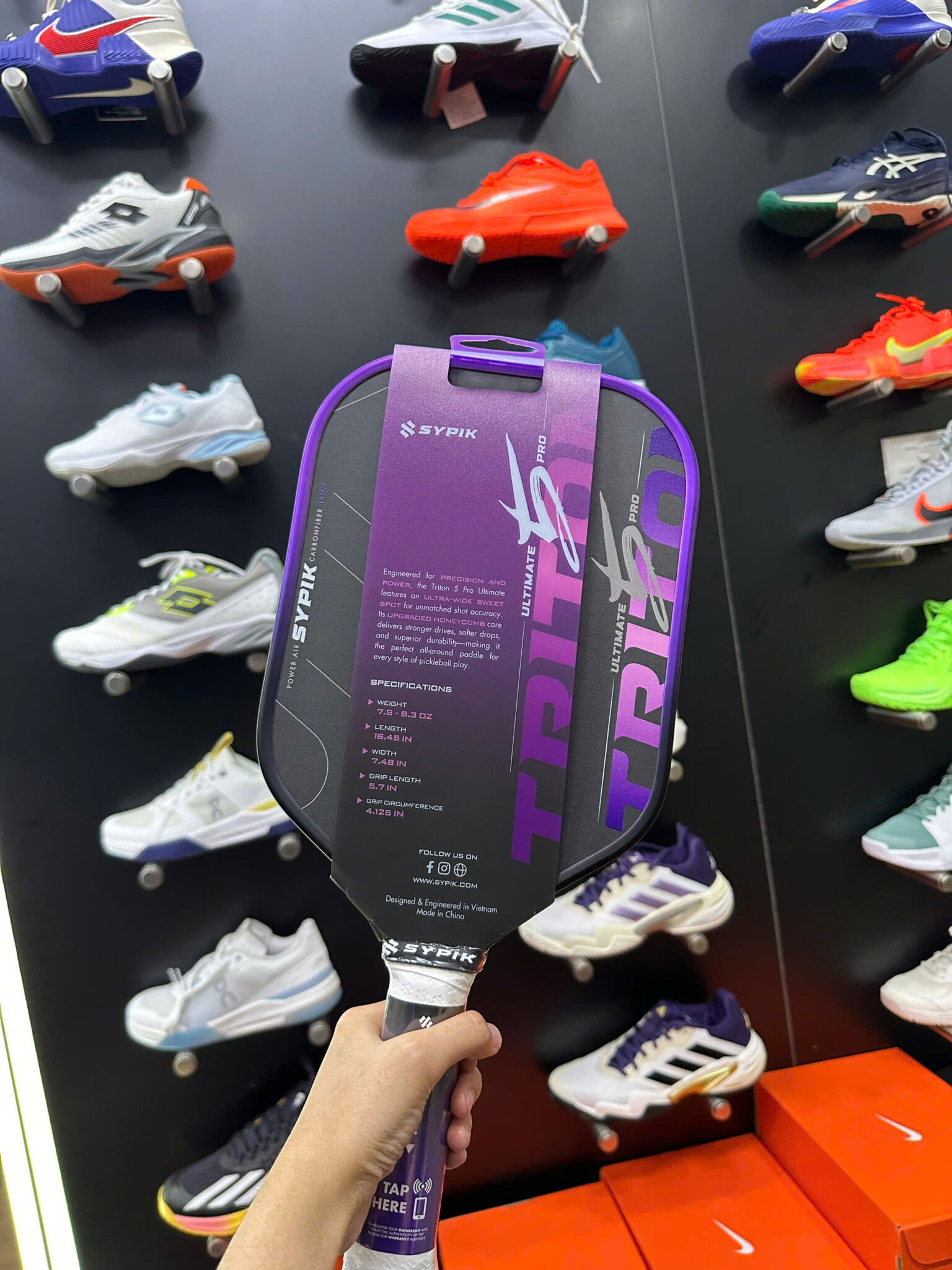 z7258269015997_ccd10808ac0884961312b29d76662fef vợt pickleball sypik pro tour ultimate triton 5 tím