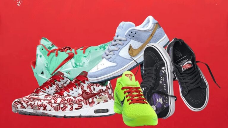 Bộ sưu tập sneaker chủ đề giáng sinh hot nhất hiện nay