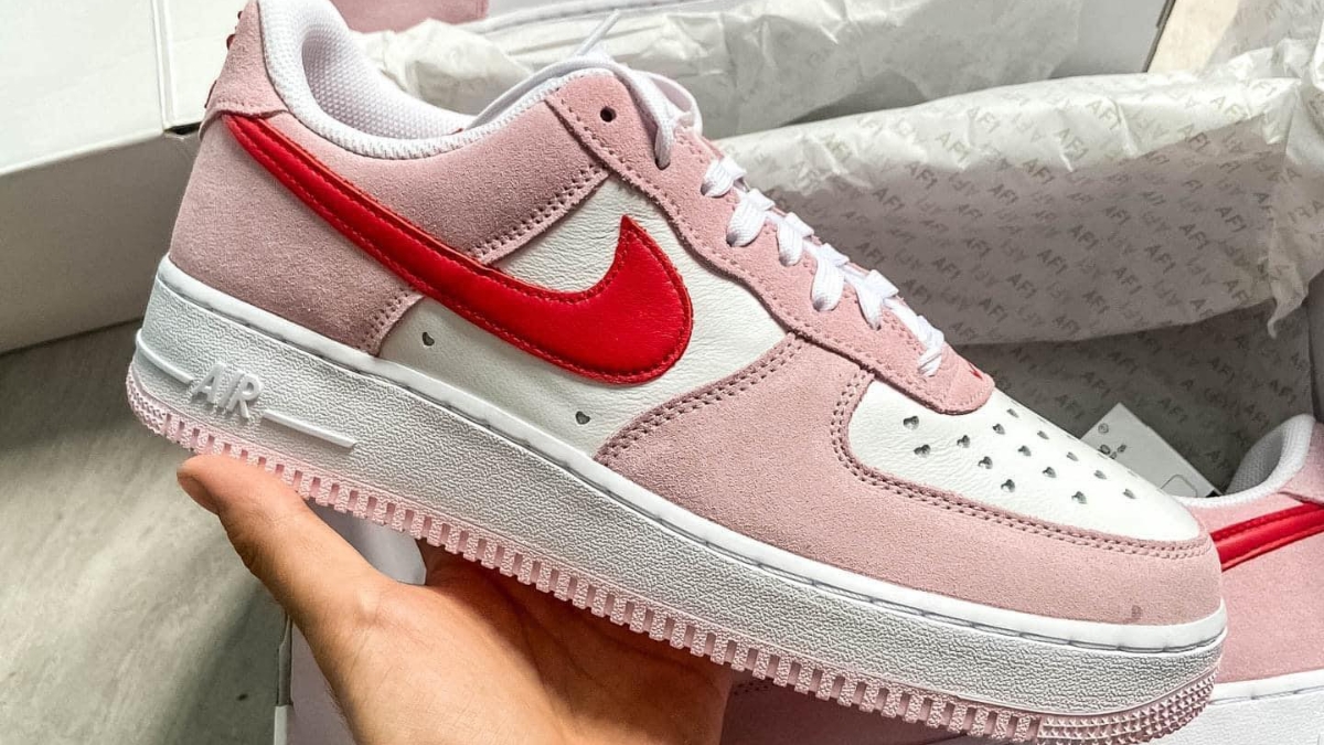 phiên bản air force 1 valentine 2026 cho ngày lễ tình nhân