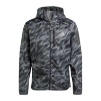 áo gió chạy bộ adidas own the run nam 'grey four/black' jn6327