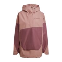 áo gió leo núi adidas terrex xploric 2.5l climaproof nữ 'warm clay' jd8370