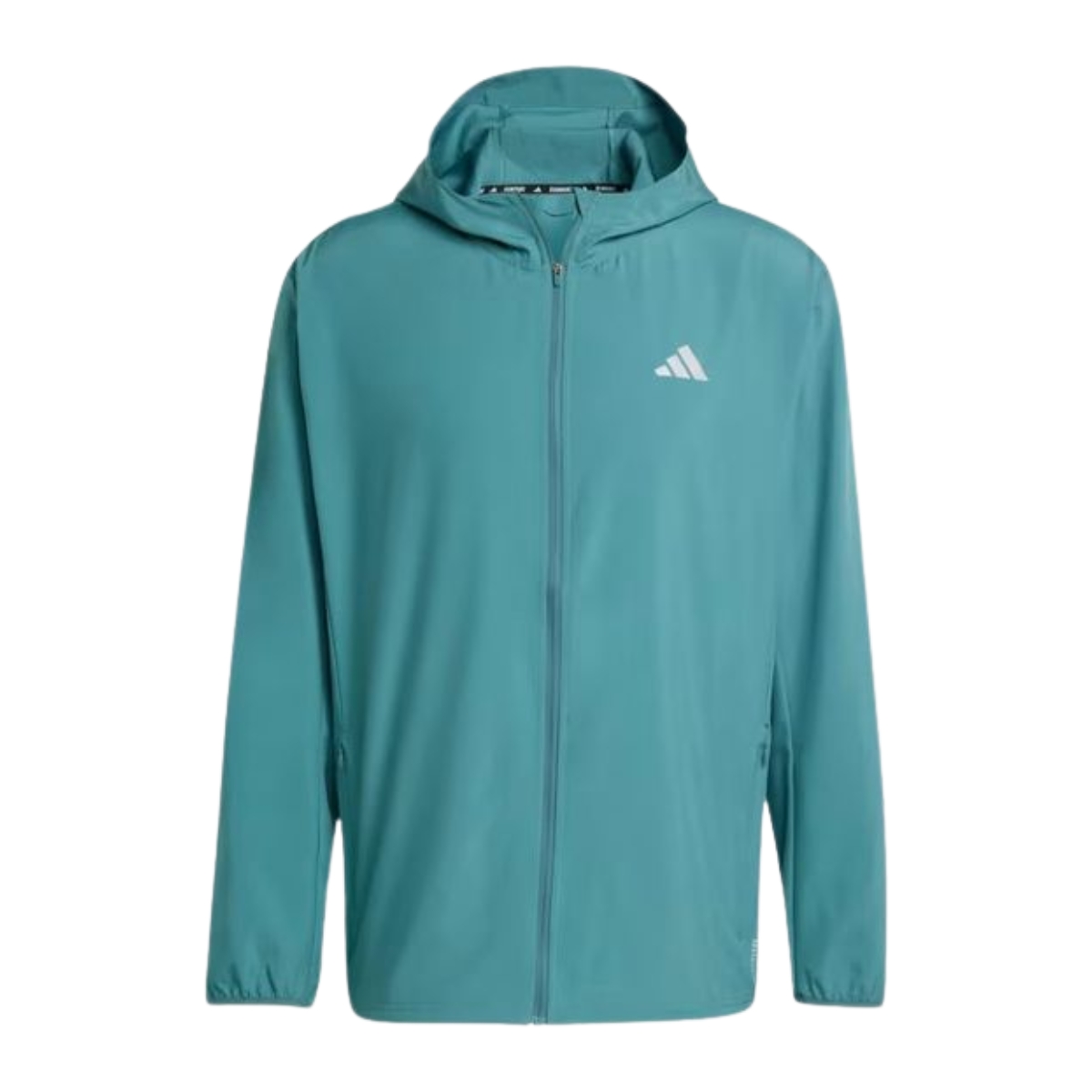 2 áo gió chạy bộ adidas run it nam 'preloved teal' jm5742