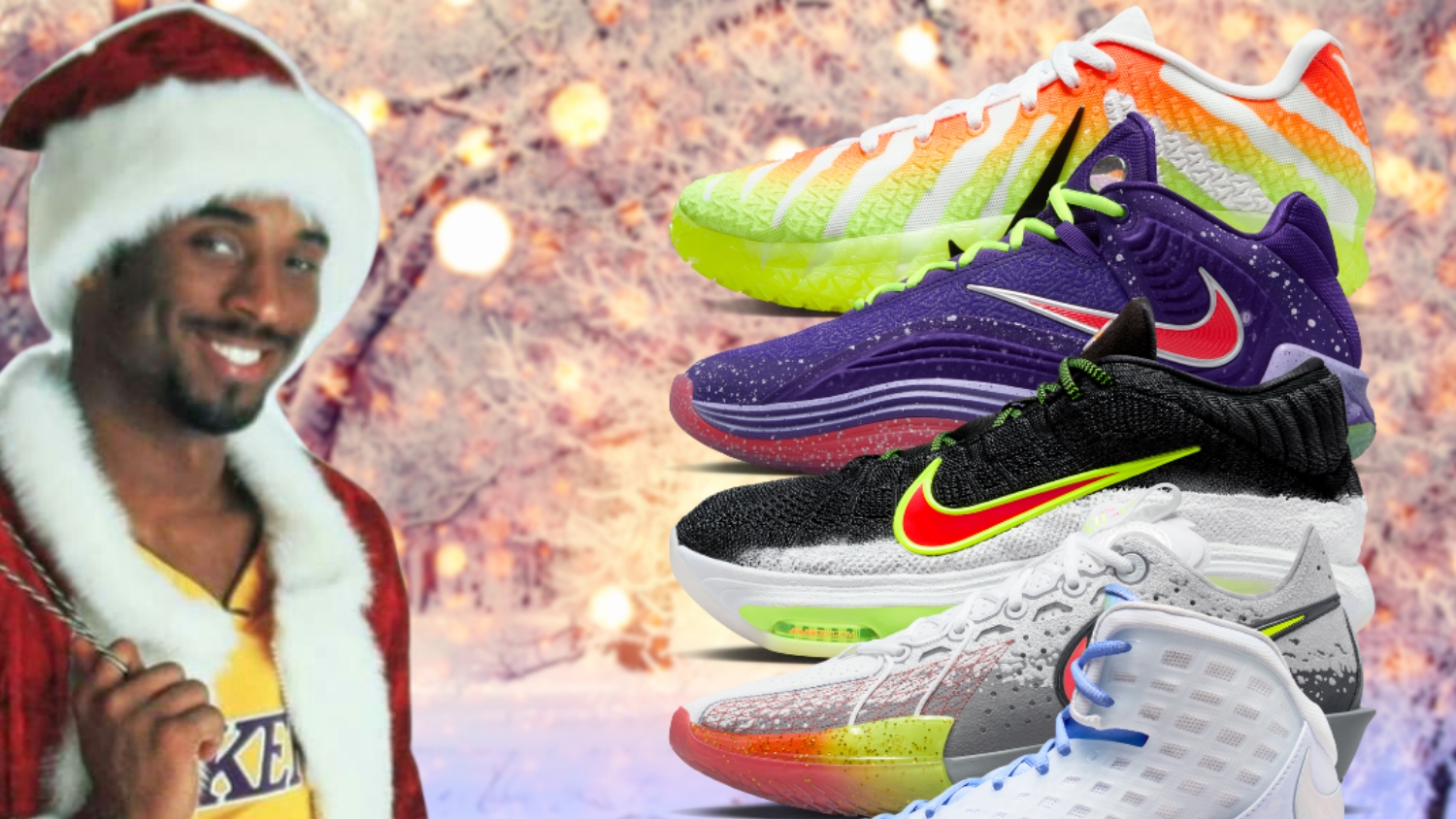 những mẫu giày nike chủ đề giáng sinh phiên bản giới hạn