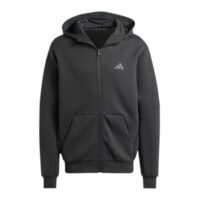 áo hoodie tập luyện adidas designed for training khoá kéo nam 'black' iy1131