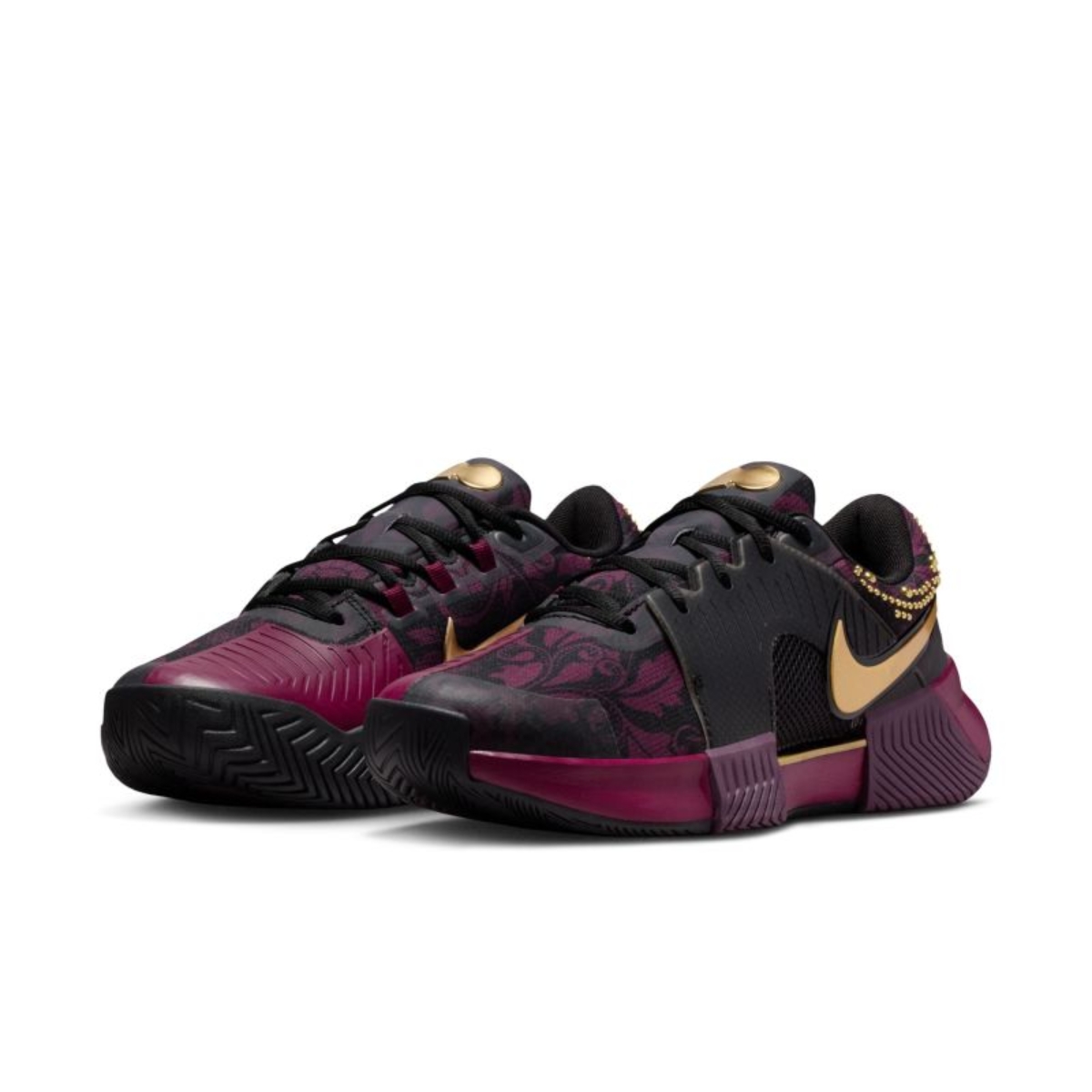 4 giày nike gp challenge 1 "naomi osaka" 'bordeaux' hq2553-601