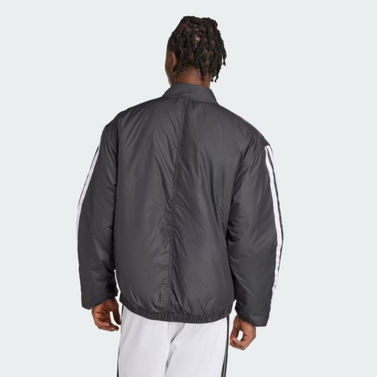 4 áo bomber phao adidas essential climawarm nam 'black' jv5172