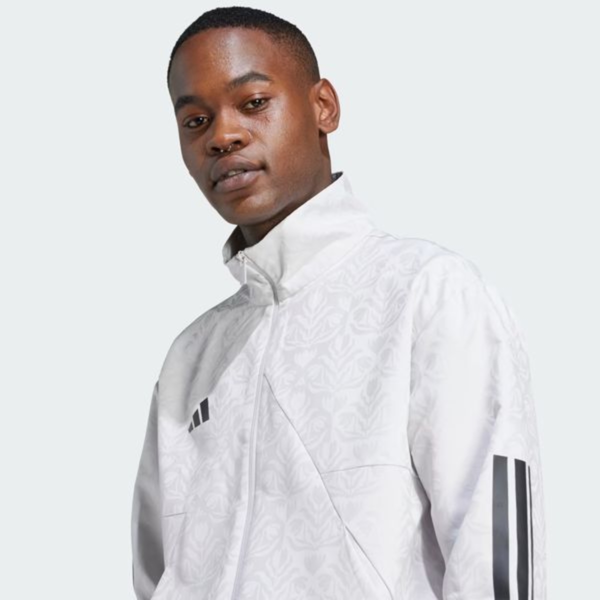 5 áo khoác adidas common goal nam 'grey one/black' jw0233