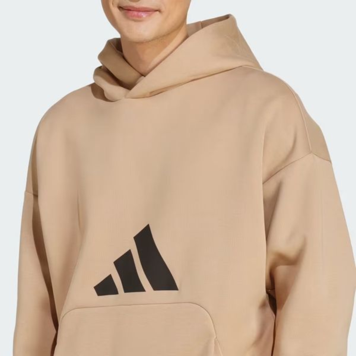 5 áo hoodie adidas future icons nam 'warm sandstone' jw7168