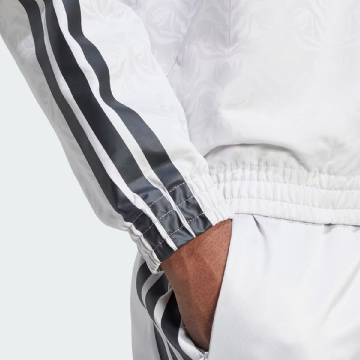 6 áo khoác adidas common goal nam 'grey one/black' jw0233