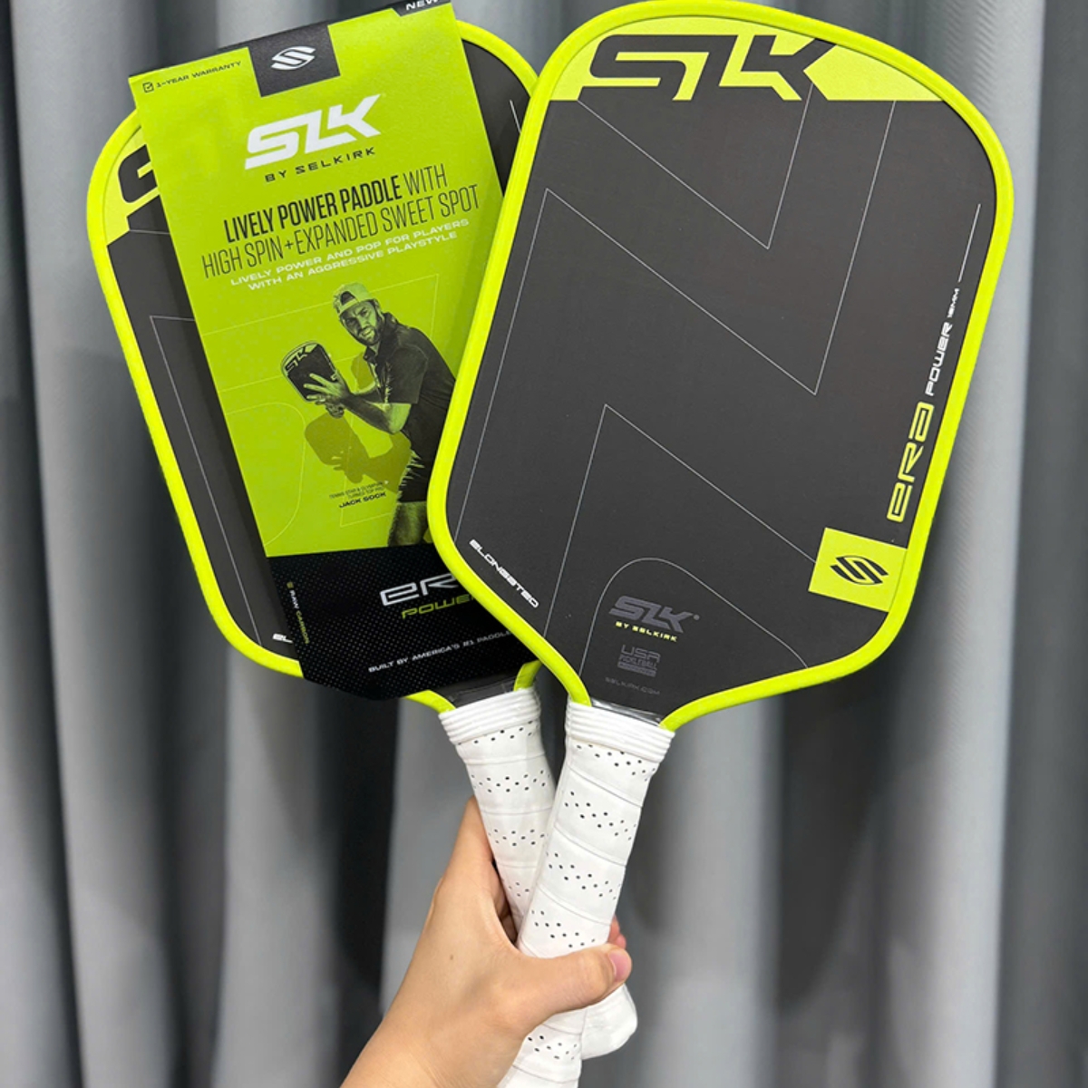 7 vợt selkirk era power elongated 16mm