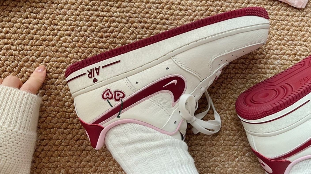 phiên bản air force 1 valentine 2026 cho ngày lễ tình nhân