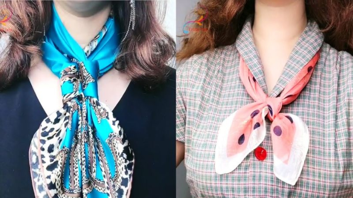 8 cách thắt khăn quàng cổ đẹp, tinh tế cho mọi phong cách