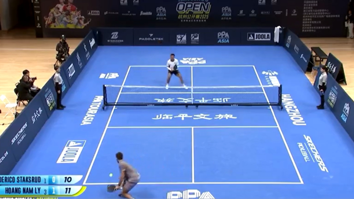 lý hoàng nam hạ số 2 pickleball thế giới gây địa chấn