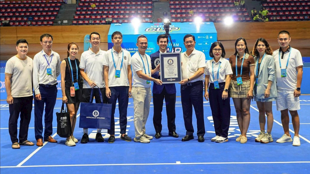 chấn động pickleball việt nam lập kỷ lục guinness thế giới