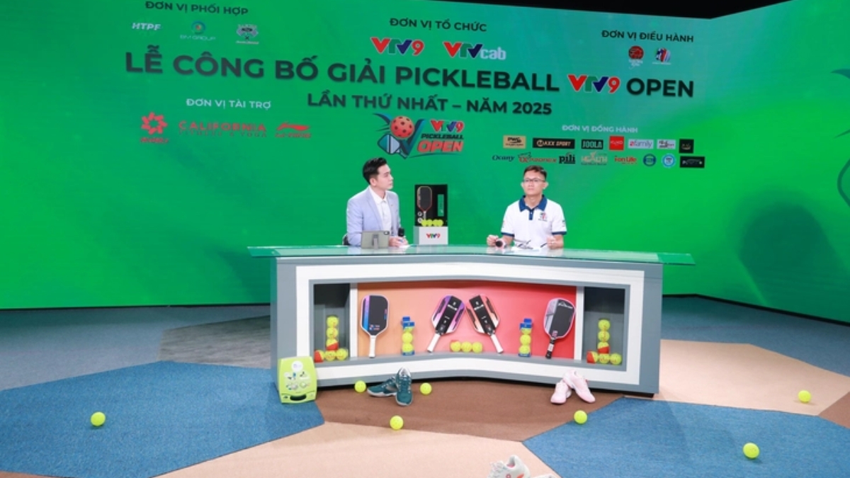 vtv9 pickleball open 2025: sự kiện đặc biệt bạn không thể bỏ lỡ