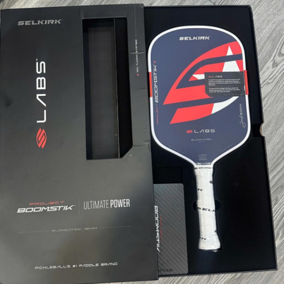 vợt pickleball selkirk boomstik jack sock limited edition ‘white red’ (2) vợt pickleball selkirk boomstik jack sock limited edition ‘white red’