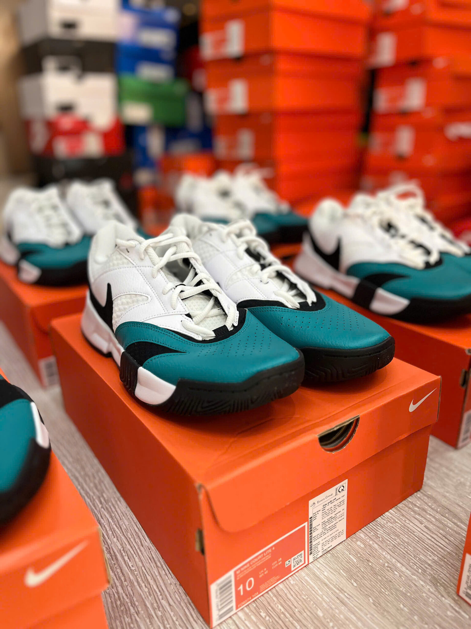 z7277574341247_009920ffd007292d39053309ee7a28cb giày nike court lite 4 'white radiant emerald' fd6574-104