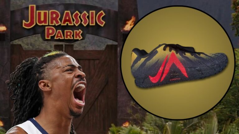 Nike Ja 3 hợp tác Ja Morant: cảm hứng Công viên kỷ Jura