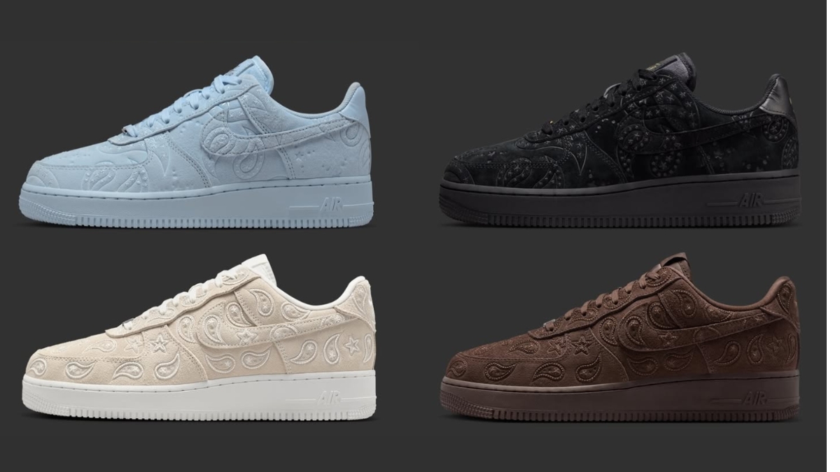 giải mã sức hút bộ sưu tập nike air force 1 low paisley