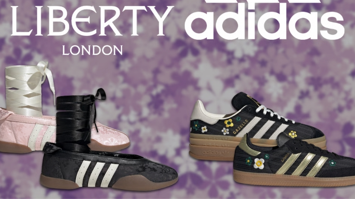 Liberty London x adidas: Bộ sưu tập hoa và ba lê