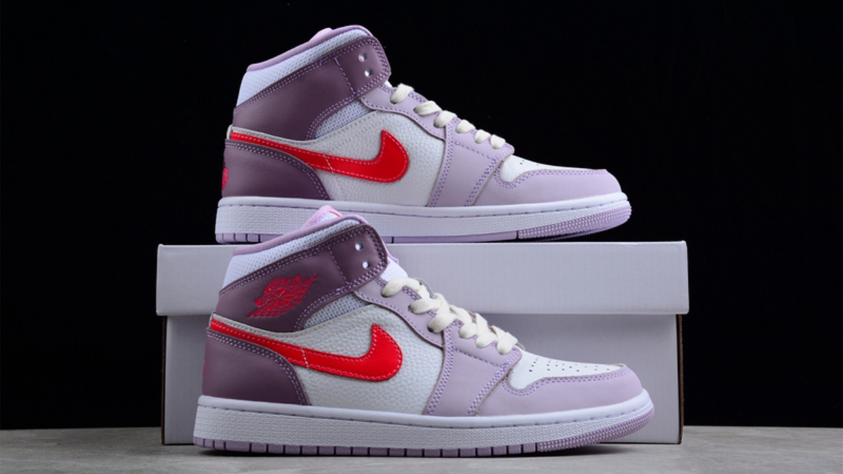 bộ sưu tập giày jordan 1 phiên bản valentine