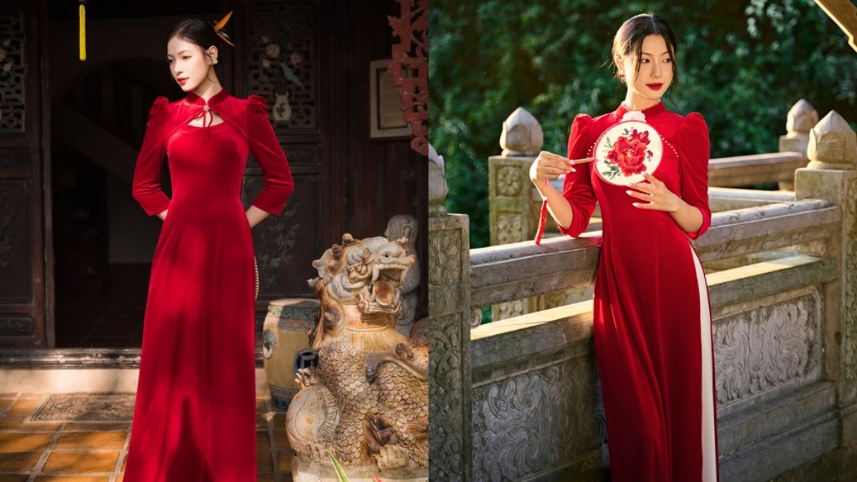 Những mẫu áo dài Tết được ưa chuộng nhất năm 2026