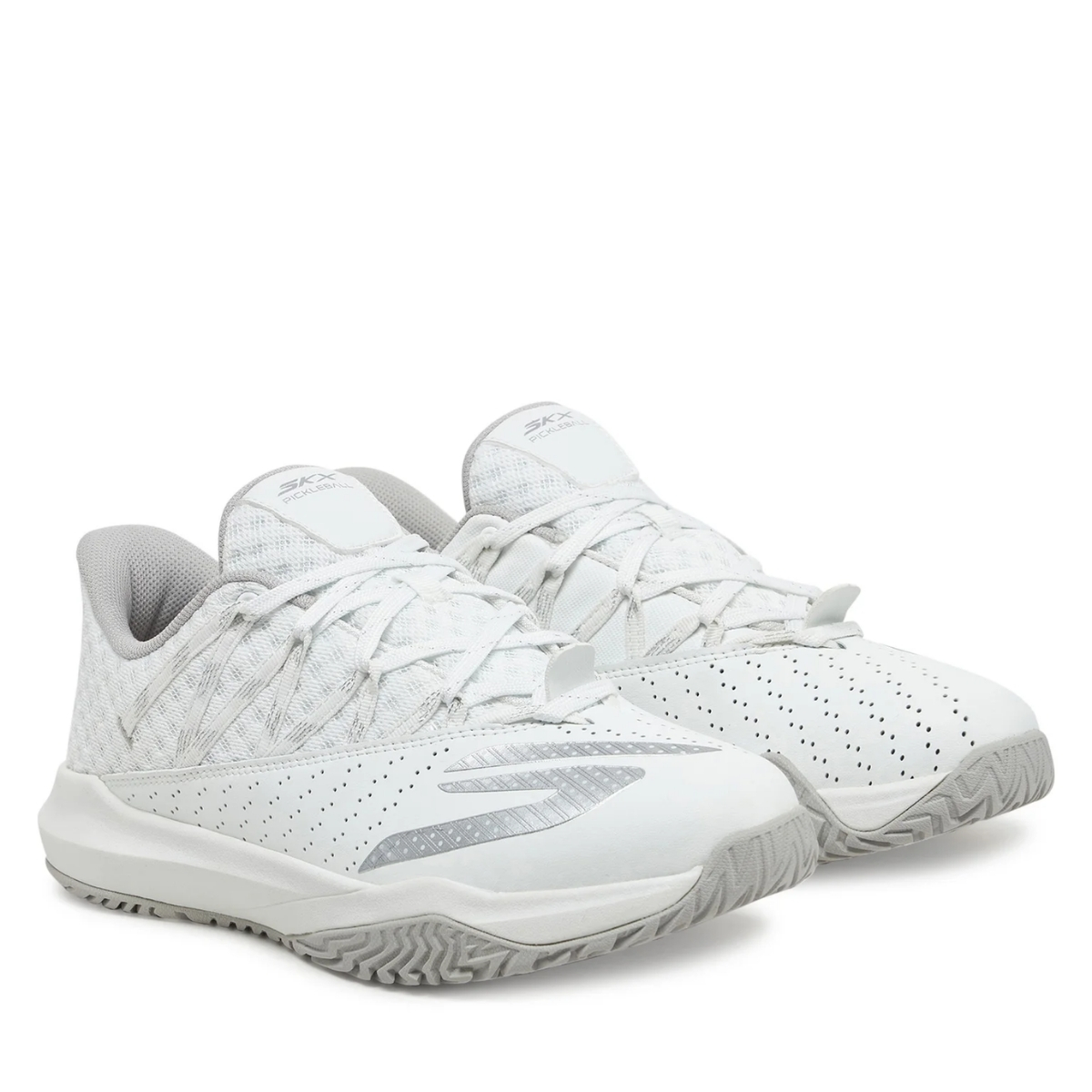 6 giày skechers viper court rally 'white' 172110-wht