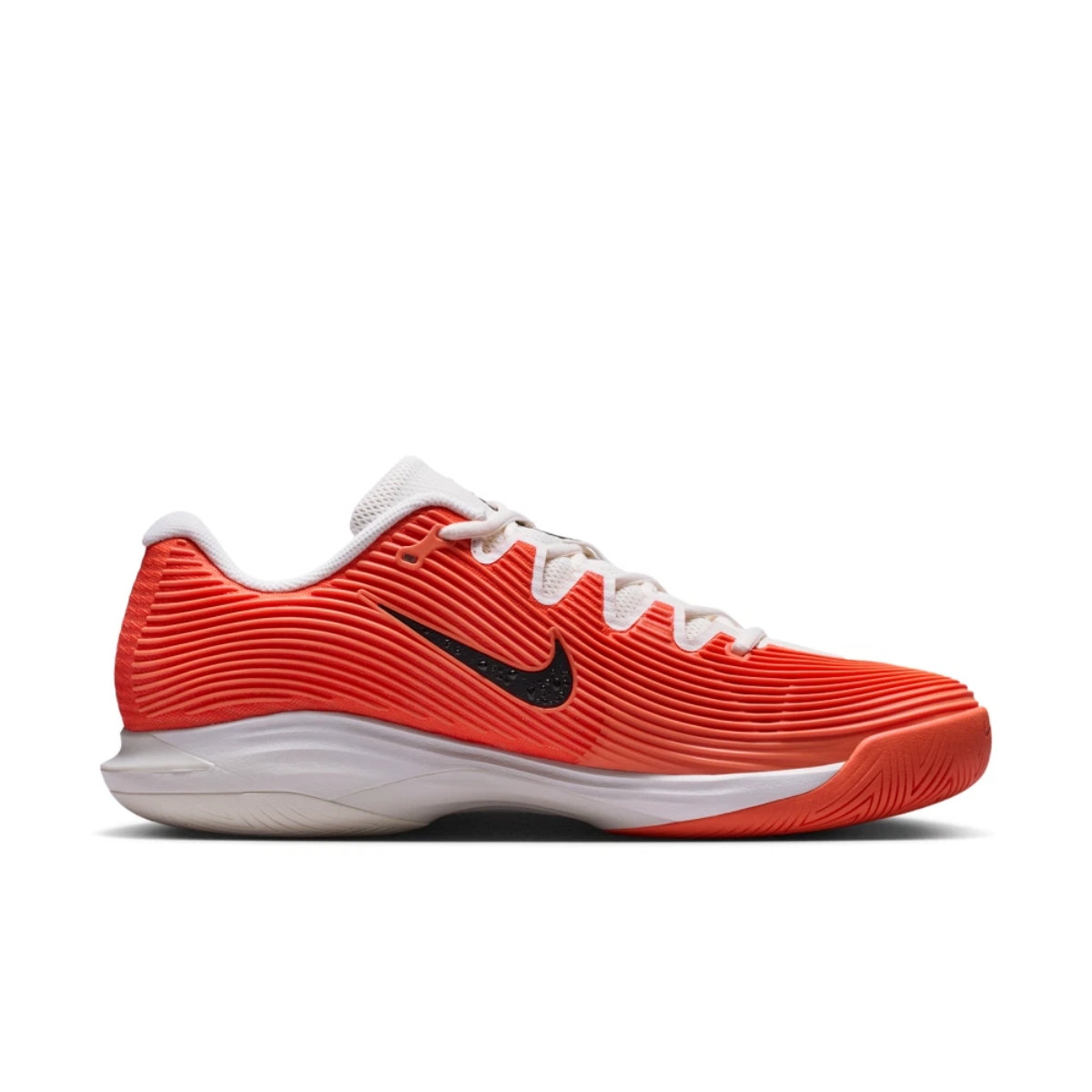 6 giày nike court air zoom vapor 12 hc ‘sail/turf orange' ib6555-100