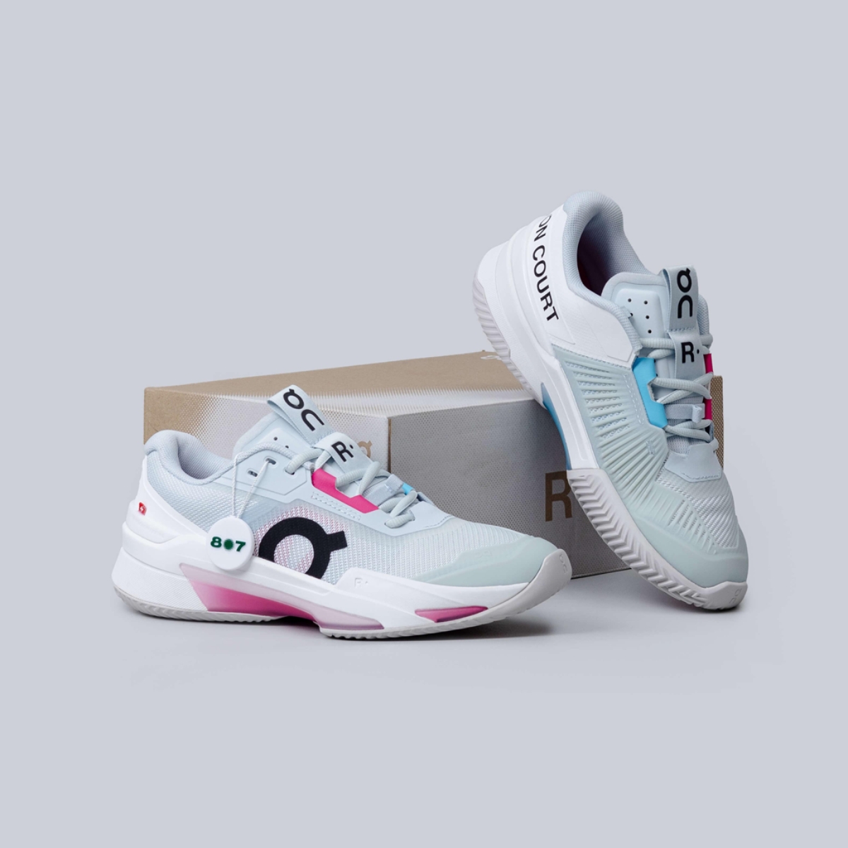 7 giày on the roger pro fire clay 'artic/pink' 3wf30593496
