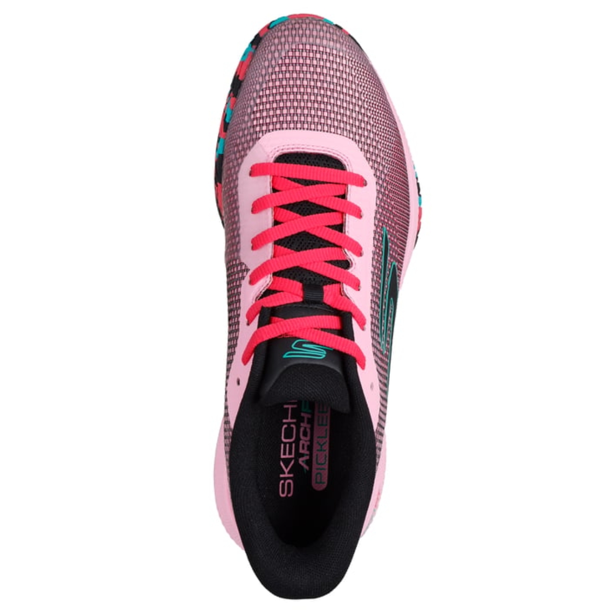 7 giày skechers viper court pro 2.0 ‘pink/black’ 246109-pkbk