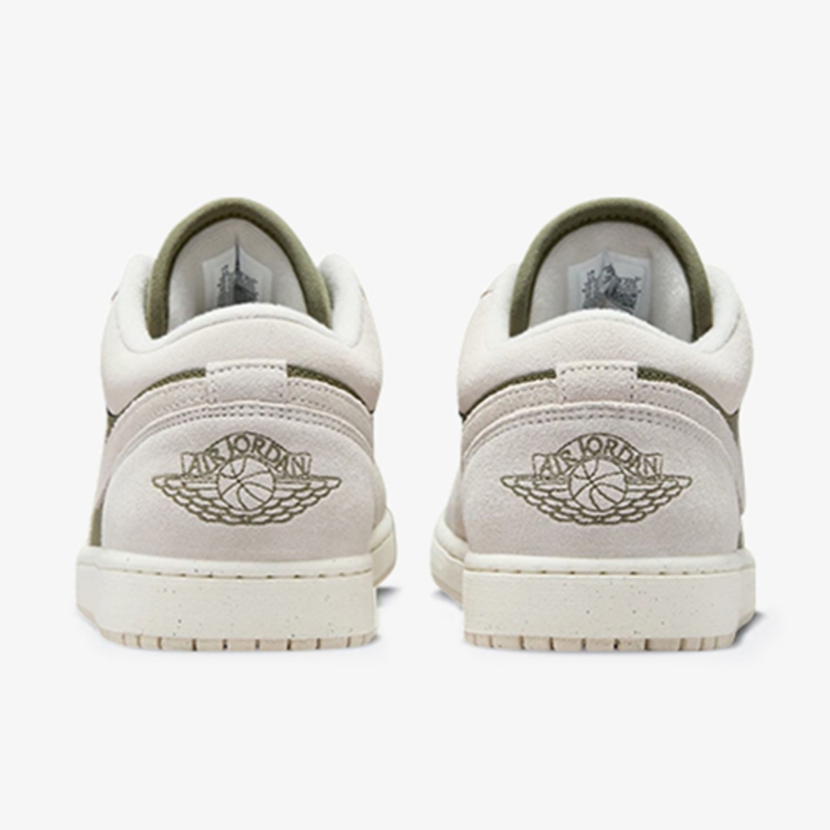 8 giày nike air jordan 1 low se ‘medium olive sail’ hv4089-201