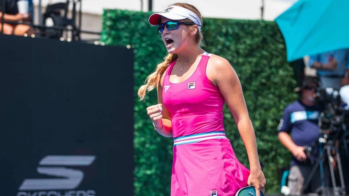 nữ vđv trẻ tuổi anna leigh waters khuấy đảo pickleball thế giới