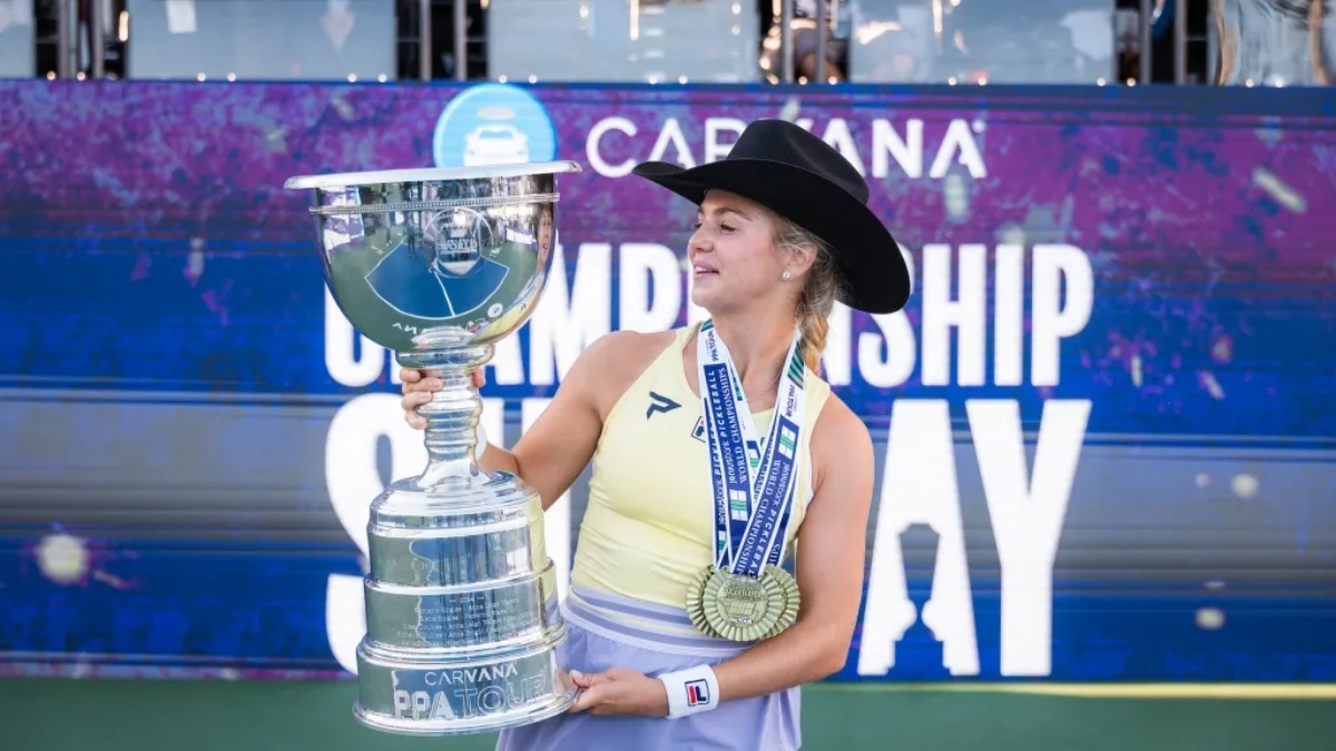 nữ vđv trẻ tuổi anna leigh waters khuấy đảo pickleball thế giới