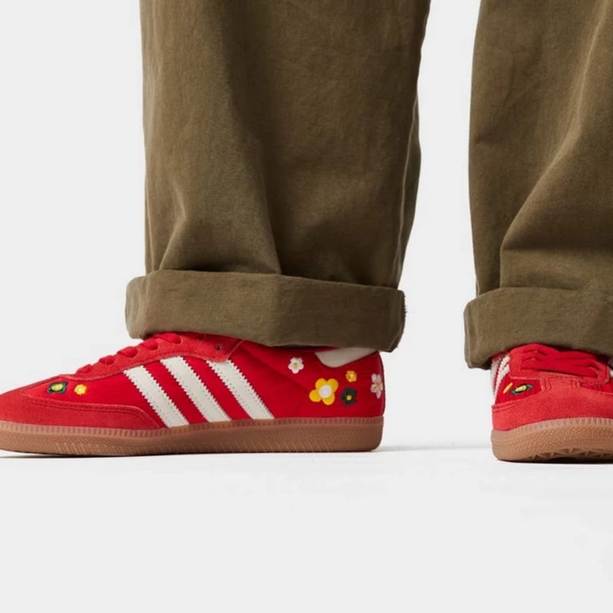 giày adidas samba og ‘red’ ih9056 (2) giày adidas samba og ‘red’ ih9056