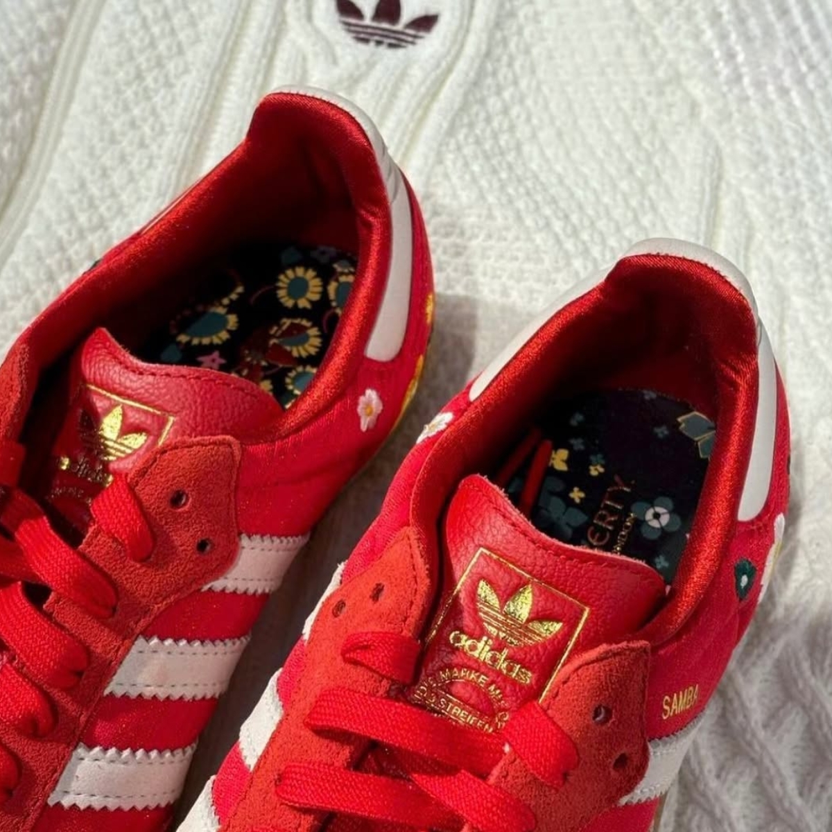 giày adidas samba og ‘red’ ih9056 (6) giày adidas samba og ‘red’ ih9056