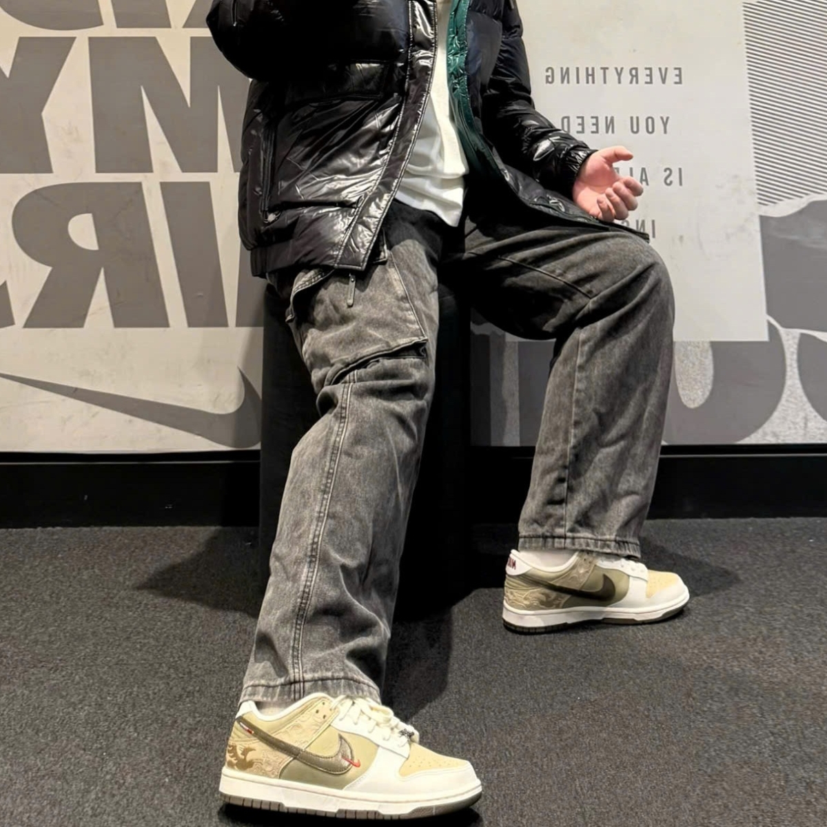 giày nike dunk low ‘pegasus pack linen phantom’ iq1118-220 (3) giày nike dunk low ‘pegasus pack linen phantom’ iq1118-220